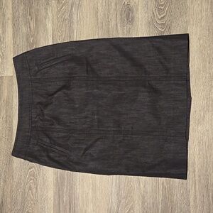 Lilly Pulitzer dark denim pencil skirt sz 4